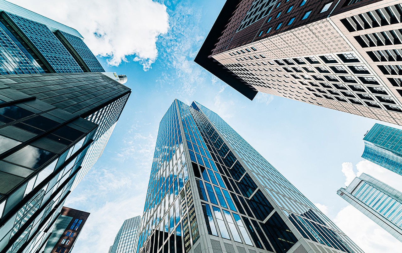 Buildings sky
